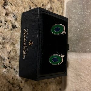 Brooks Brothers cuff links sterling silver like new condition
